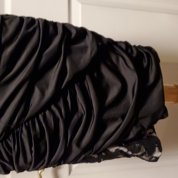 XOXO Laced Ruched Halter Dress - Picture 4 of 12